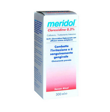 Meridol colluttorio con clorexidina