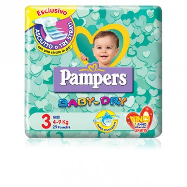 Pannolini Pampers - Baby Dry
